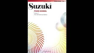 Suzuki Piano Book 3 & 4 - Minuet II, from Partita in Bb