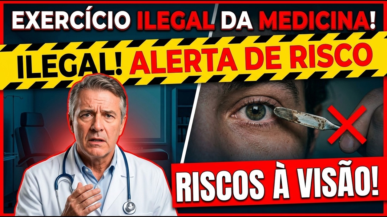 OFTALMOLOGISTA ALERTA PARA OS RISCOS À VISÃO!