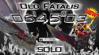MHXX - White Fatalis (G4☆)【06'4503】Solo Brave Heroics Dragon Instinct Great Sword【Citra】