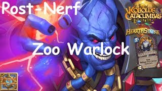 Hearthstone Zoo Warlock Post-Nerf Kobolds And Catacombs - Standard Constructed