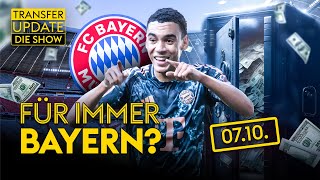 Thumbnail for Musiala winkt Rekordvertrag! BVB-Star als Salah-Erbe? Neuer Marmoush-Plan | Transfer Update XXL