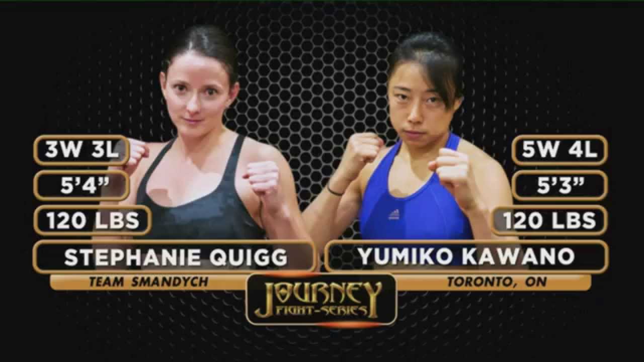 Journey Fight Series 13: Stephanie Quigg VS Yumiko Kawano