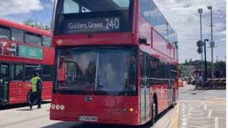 NEW GEN 2 BD11 ON 240 BUS ROUTE | journey towards Mill Hill East Station Metroline