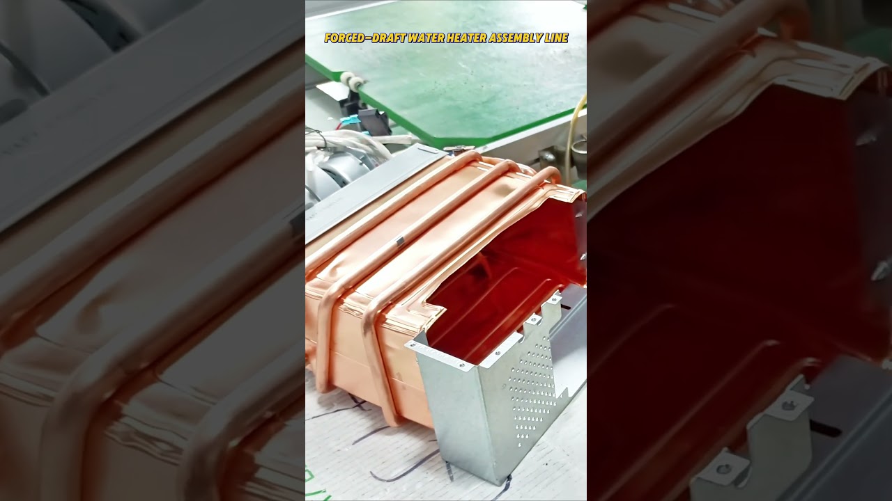 I walked into a water heater factory&hellip; this line never stops 🔥#waterheater #assembly #shorts #factory