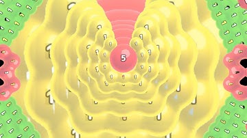 Relaxing & Satisfying Mobile Game Melty Bubble - jelly 2048 ball Gameplay walkthrough part 12