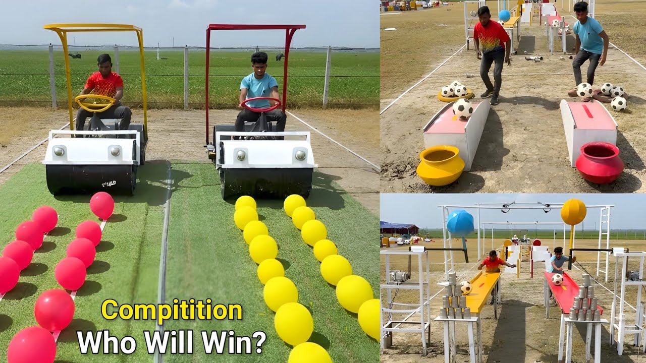 Ultimate Football & Balloon Blast – Who Becomes The King 🤔 | Compitition 🔥/ Sahil Challenge 