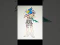 Draw Sunraku #anime #Shangri-LaFrontier #animeeart #drawing #artanime #fypシ゚viral #fyp