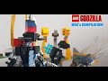 Lego Godzilla MOCs Collection #1 - Which one is your favourite? | Godzilla, Gigan and others