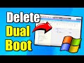 How to Delete Linux from Drive & Dual Boot on Windows PC with Diskgenius (Best Method)