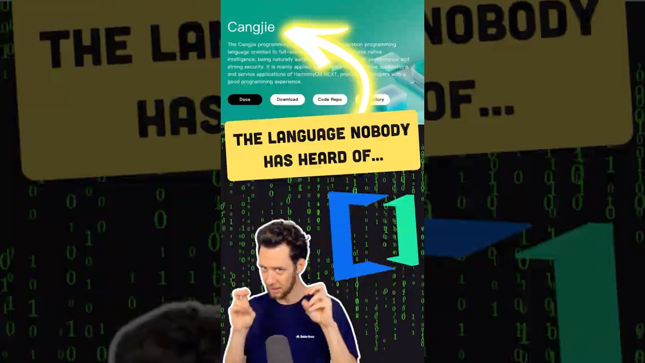 Huawei Built a Secret Programming Language… and It’s Insane #programming #coding #cangjie
