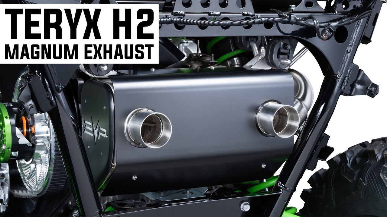 EVP Magnum Exhaust Systems for Kawasaki Teryx H2 – Evolution