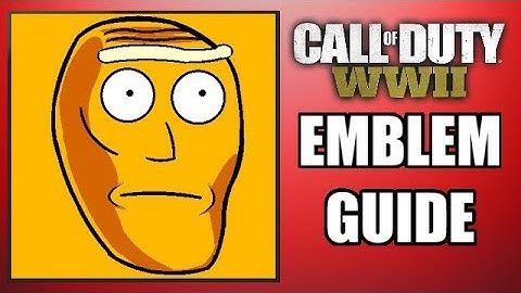 COD: WW2 - SHOW ME WHAT YOU GOT! (CROMULON GIANT HEAD!) - Emblem Guide (Rick & Morty!)