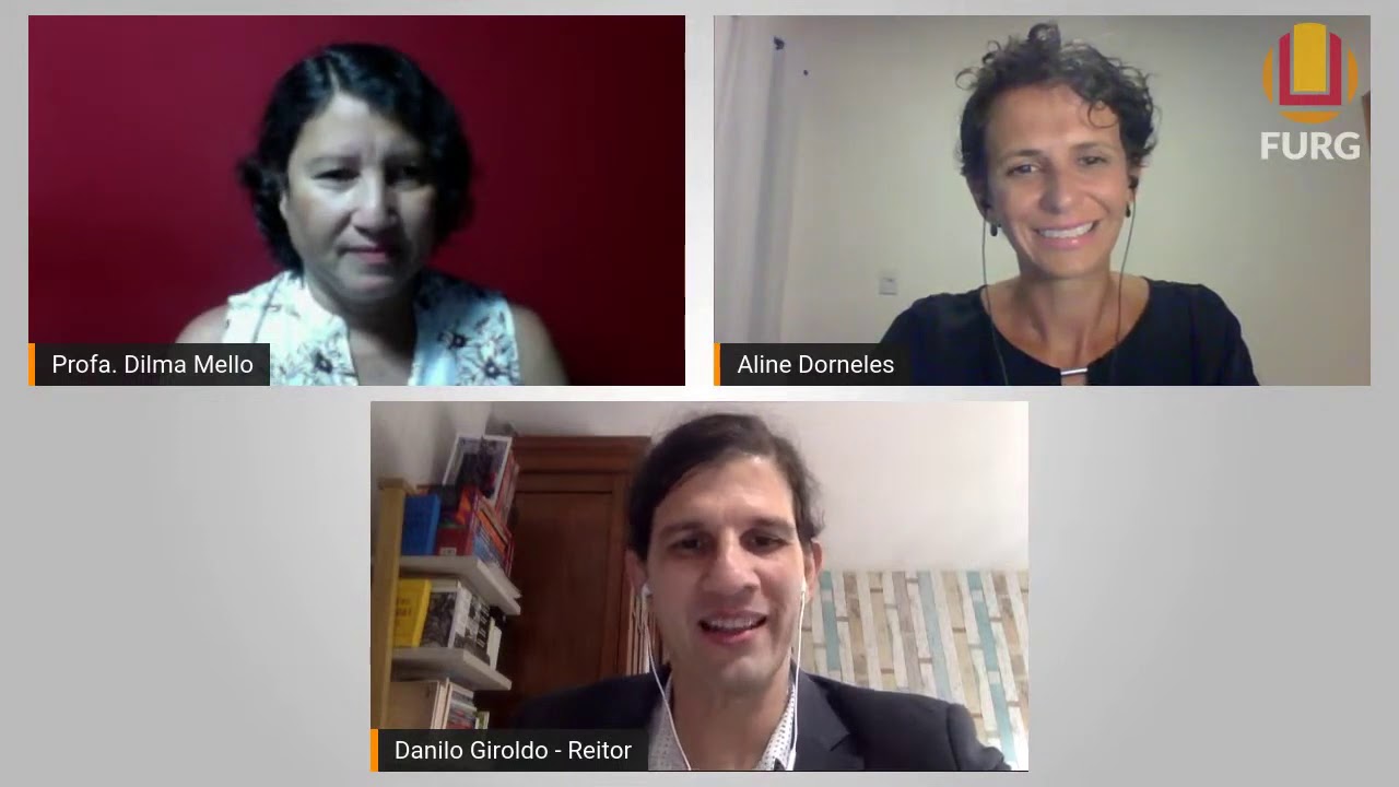 As professoras Jean Clandinin e Dilma Mello no Seminário Internacional de Pesquisa Narrativa