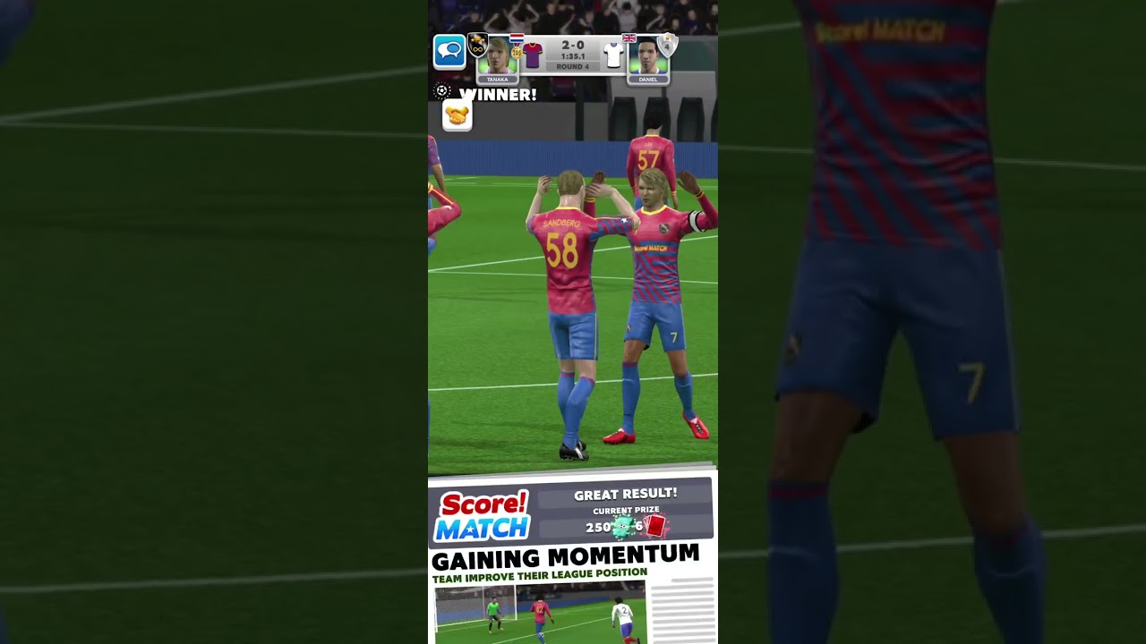 Score Match Valentine League Gold medal win (Minor event)