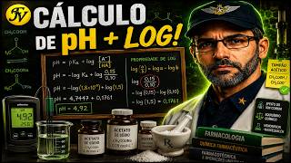 Questão Concurso - Como Calcular o pH de uma Solução Tampão Usando Logaritmos | Passo a Passo