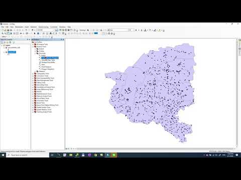 EP 18. thiessen polygon groundwater (ARCGIS)