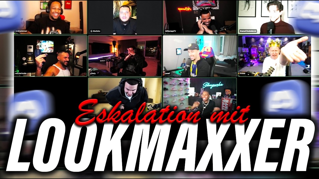 ABU GOKU WIRD SAUER 😬😅 Lookmaxxer bewertet Knossi, Abu, Sidney, Ediz, gTasty, Abdi & Co. 🔥