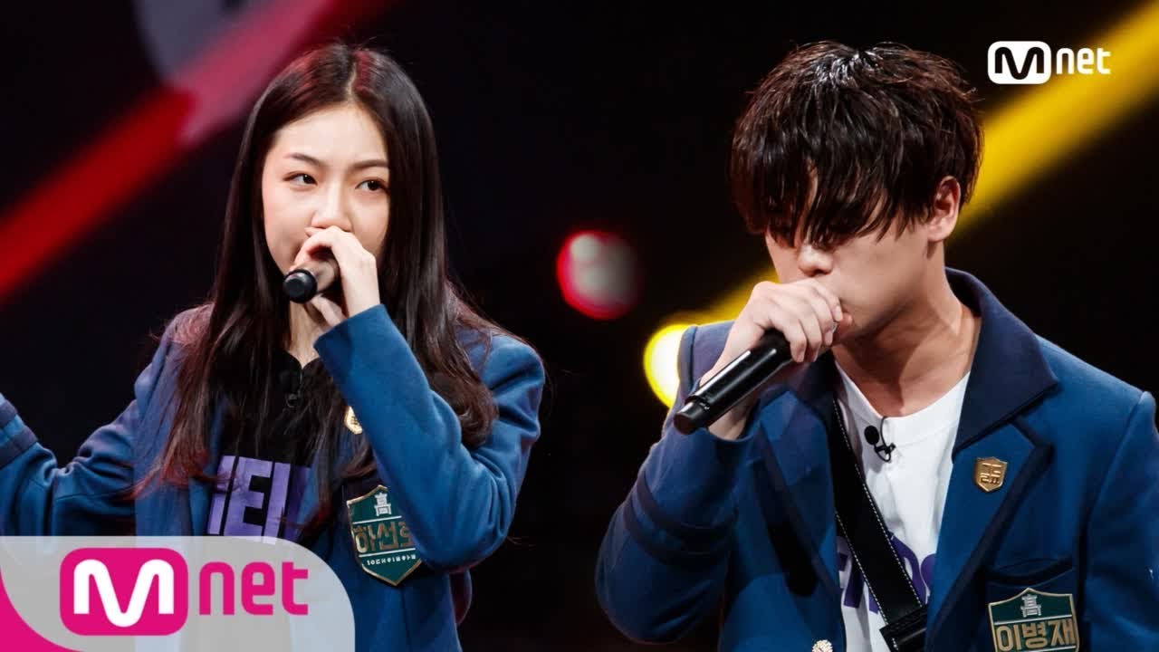 [ENG sub] schoolrapper2 [4회] 이병재&하선호 - 타는 목마름으로 @1차팀대항전 180316 EP.4