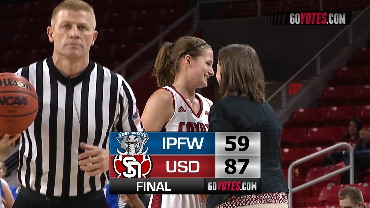 sports news WBB Highlights: South Dakota 87, Fort Wayne 59