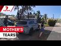 Thieves return a two month old, and then floor it, in the family car| 7NEWS