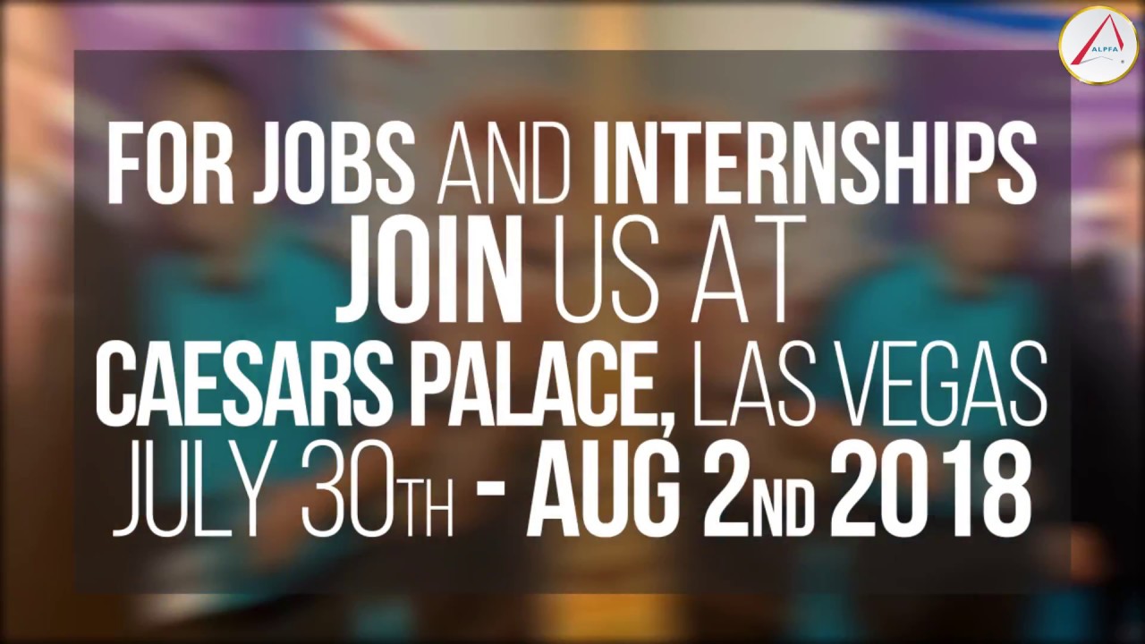 2017 ALPFA Convention Career Fair and Expo day, Caesars Palace, Las