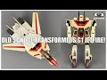 ~Smart transformations~ old school Transformers G1 Jetfire transformed, showcase   VF-1S comparison!