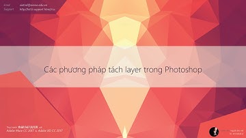 Các phương pháp tách Layer trong Photoshop
