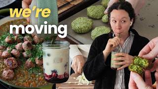 We had to eat EVERYTHING in our house before moving!