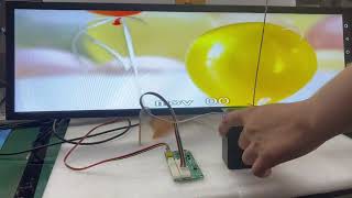Video RFID sensor Pull Cable-function; pull cable and it will trigger a video on the screen