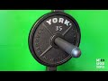 York olympic iron plates review