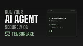 How to Run AI Agents on Tensorlake Sandboxes - Step by Step Tutorial