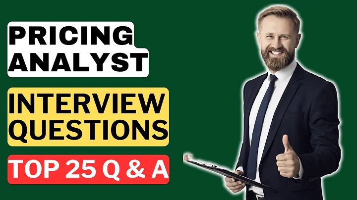 Pricing Analyst Interview Questions and Answers | How to Pass a Pricing Analyst Interview