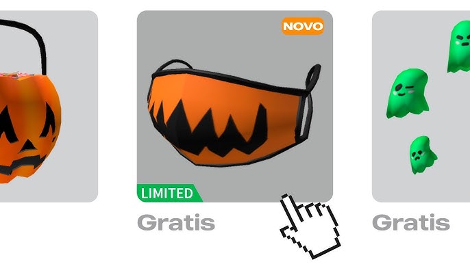 O MELHOR AVATAR GRÁTIS de HALLOWEEN 2020 e COMO FAZER SKINS de HALLOWEEN  BARATAS no ROBLOX 🎃😱 