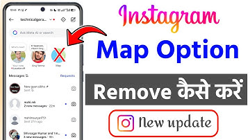 instagram map option remove kaise kare | Instagram se map kaise hataye  | Instagram map delete