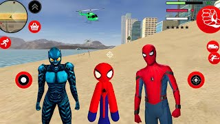 Superhero Spider Stickman Game - Amazing Spider-Stickman Rope Hero Gangstar #3 - Android Gameplay screenshot 3