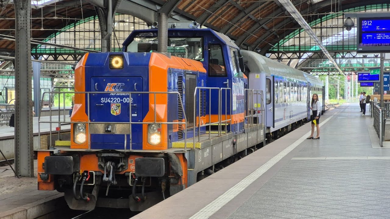 Pociągi na stacji Wrocław Główny - Czerwiec 2025