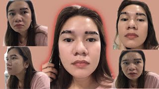 My 1week 6D Microblading+Ombre Brows 2nd session Healing process |Brows by Cecille