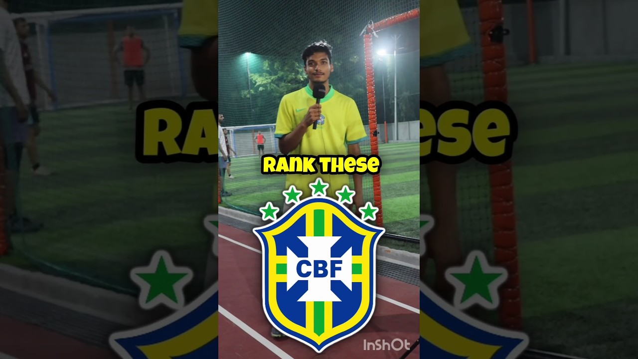 Blind Ranking Brazilian Football Legends with Indian Football Fan! 