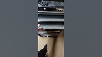 Repaired wrecked Craftsman toolbox