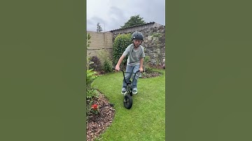 Trying to wheelie my mini rocker bmx