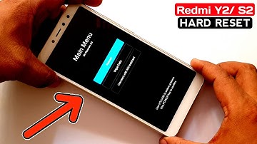 Redmi Y2/S2 Hard Reset |Pattern Unlock |Factory Reset |Easy Trick With Keys