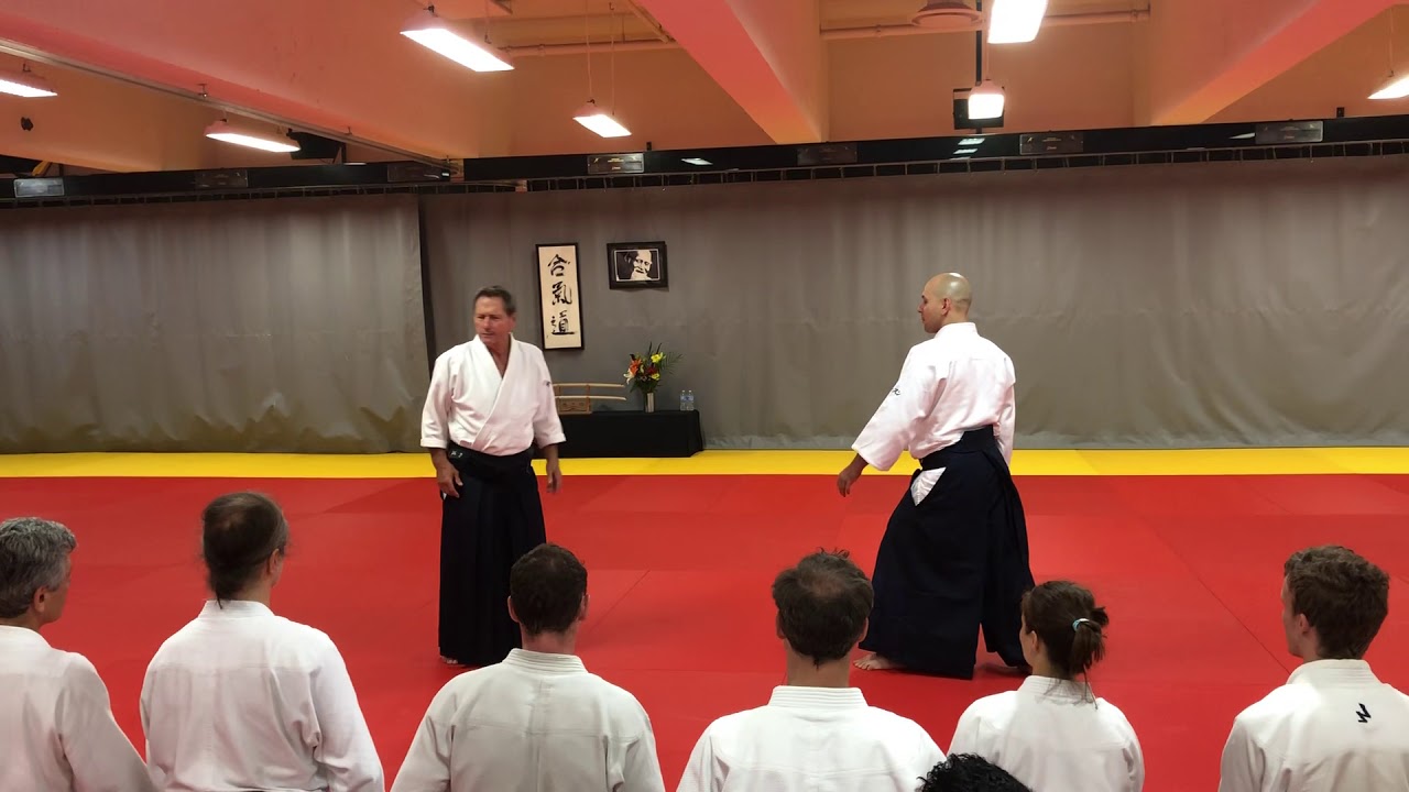 Katate Dori Ikkyo Omote by Christian Tissier Shihan