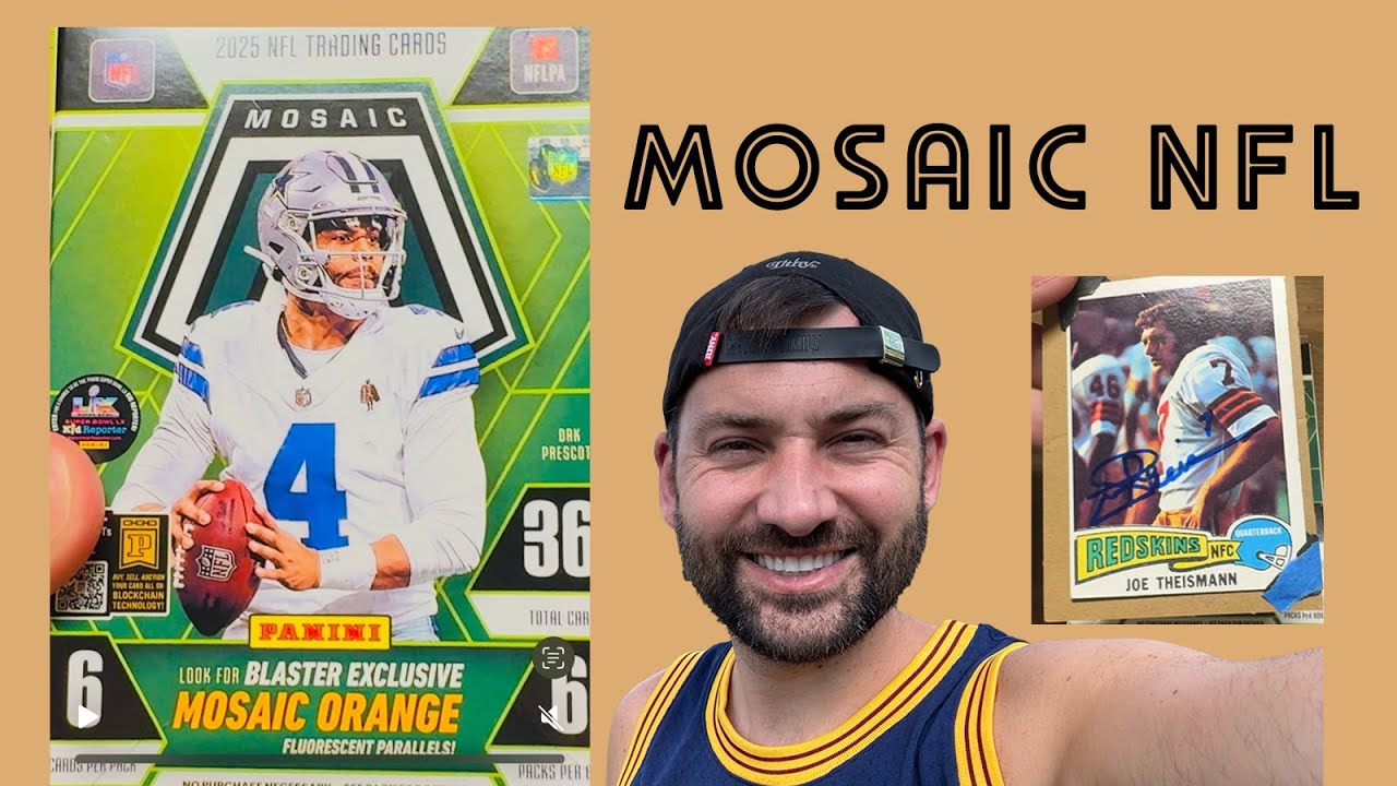 🏈 Открытие коробки 2025 NFL МОЗАИКА ВИТРАЖНЫЙ ЧЕХОЛ 💎🌱