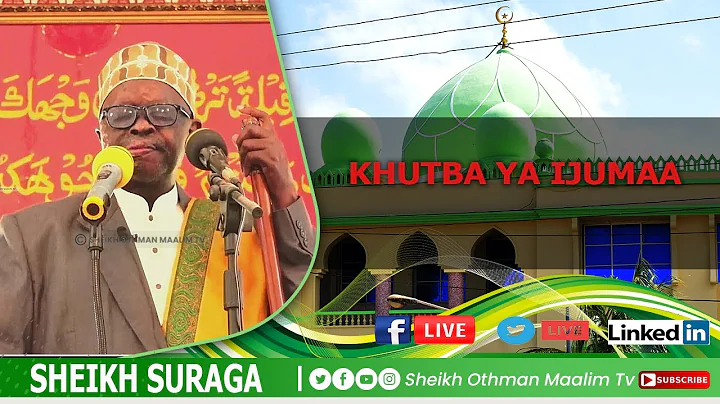 #LIVEMASJID NOOR MUHAMMAD TUKIKULETEA KHUTBA YA IJ...