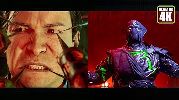 MK1 Sub Zero turned into Noob Saibot Scene | All Noob Saibot Scenes |  Mortal Kombat 1 Khaos Reigns