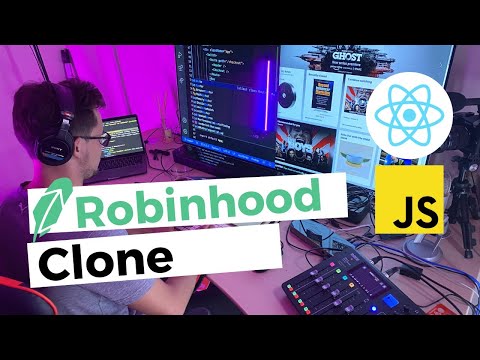 ? Let's Build a Robinhood Clone with REACT JS for Beginners!