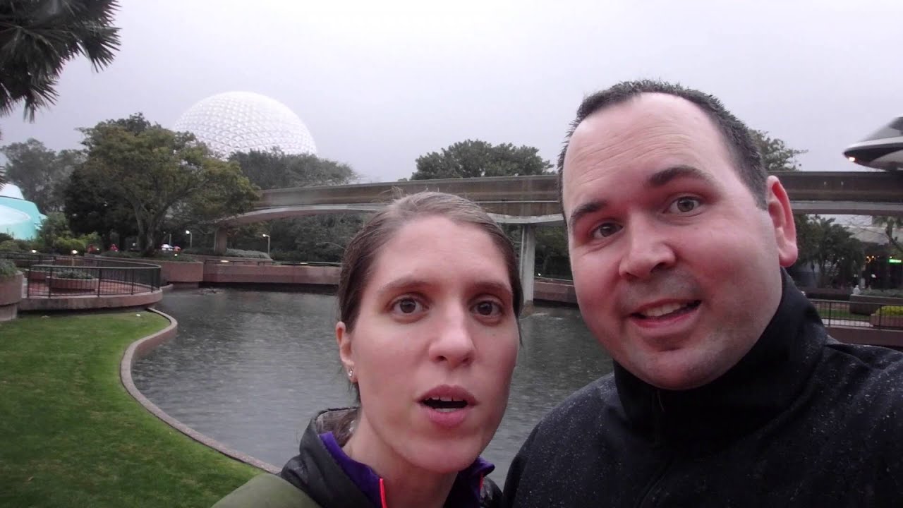 A Rainy Day at Epcot! - YouTube