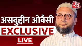 Asaduddin Owaisi EXCLUSIVE LIVE: Navneet Rana के बयान के बाद ओवैसी का EXCLUSIVE इंटरव्यू | Aaj Tak