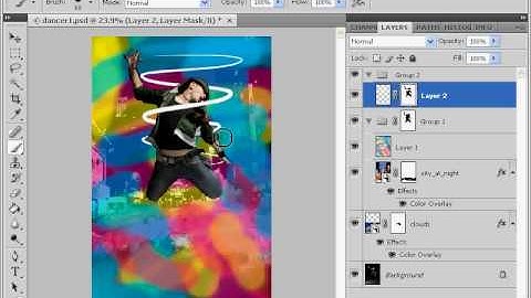Photoshop Groovy Dancer Tutorial - Part 18