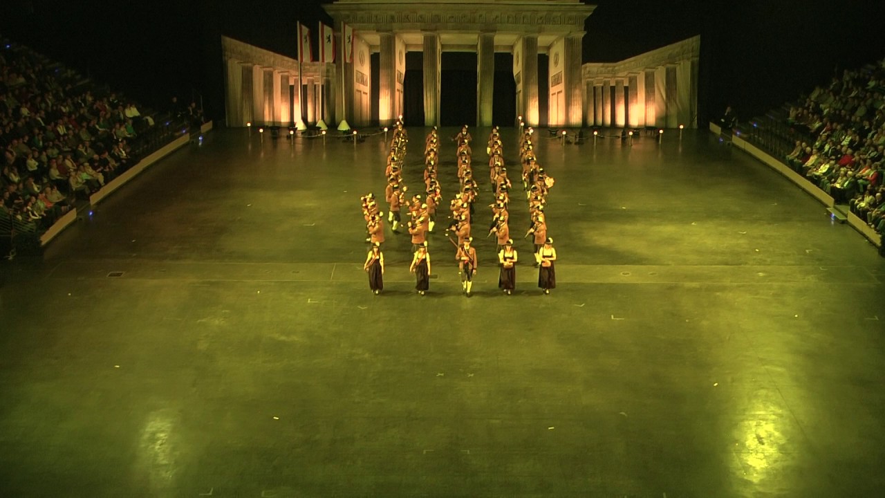 Berlin Tattoo 2016 -  TMK Oberwang - Austria - Marschshow